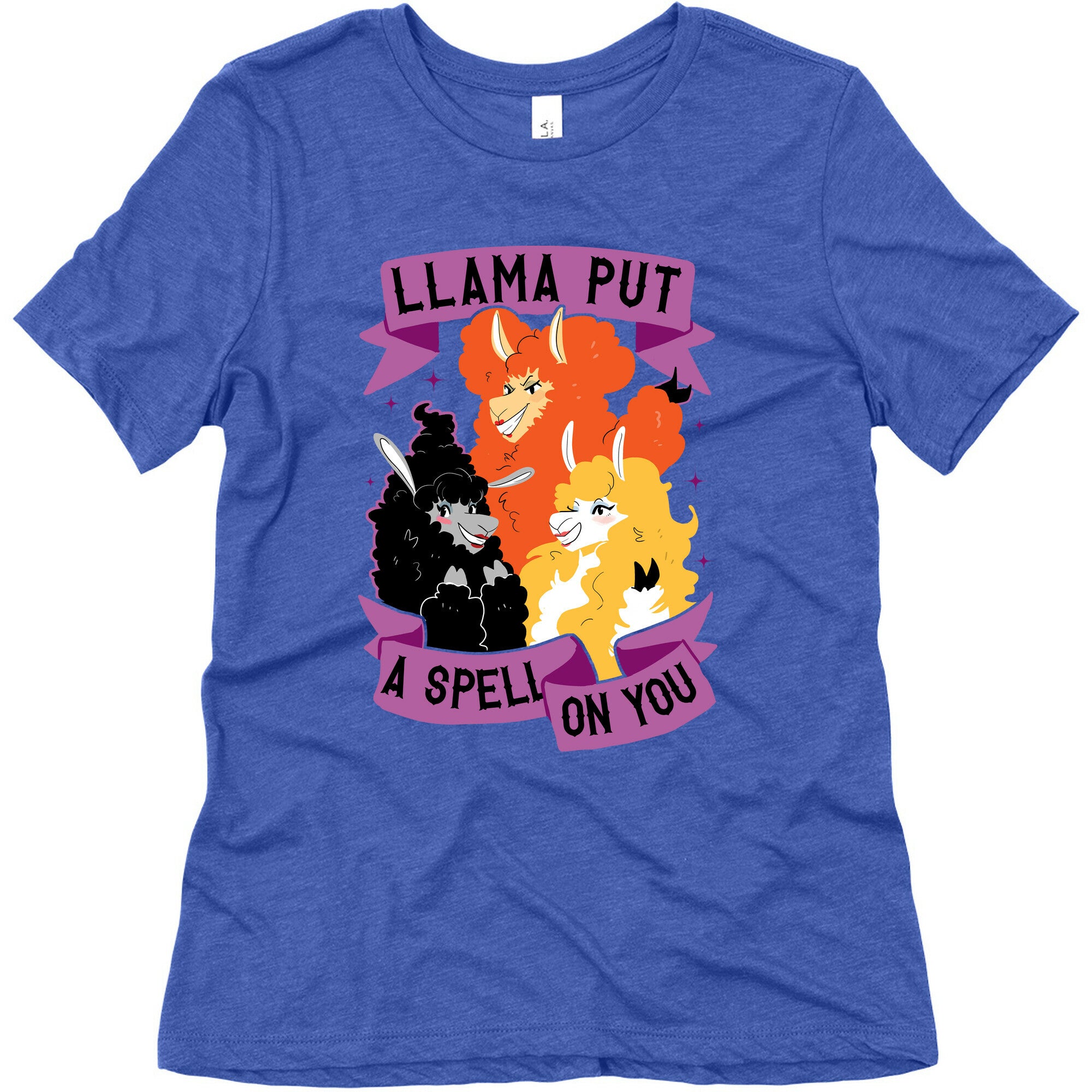 Llama Put A Spell On You Women's Triblend Tee
