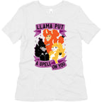 Llama Put A Spell On You Women's Triblend Tee