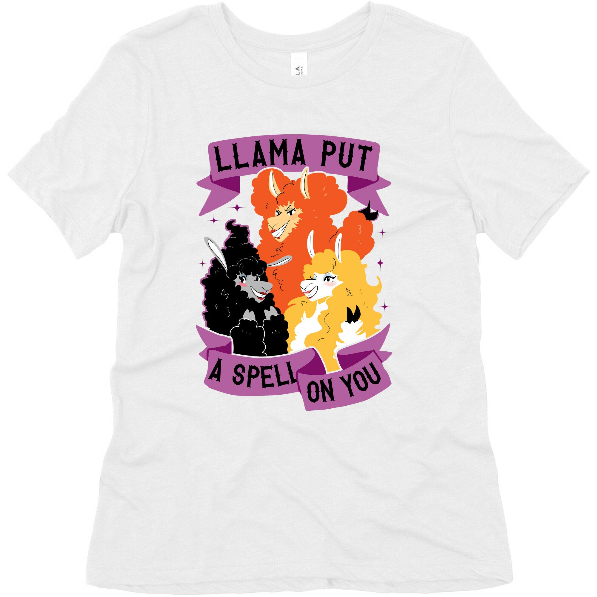 Llama Put A Spell On You Women's Triblend Tee