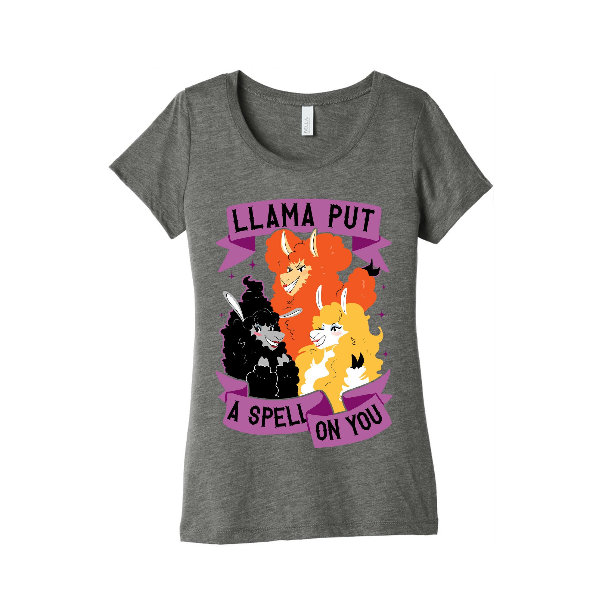 Llama Put A Spell On You Women's Triblend Tee
