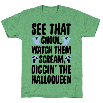 Halloween Dancing Queen Parody Unisex Triblend Tee