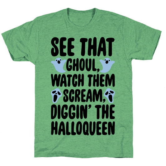 Halloween Dancing Queen Parody Unisex Triblend Tee