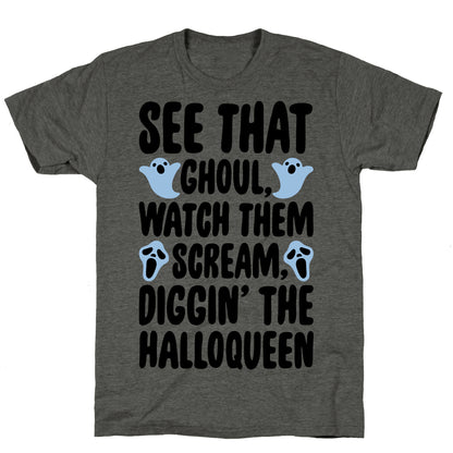 Halloween Dancing Queen Parody Unisex Triblend Tee