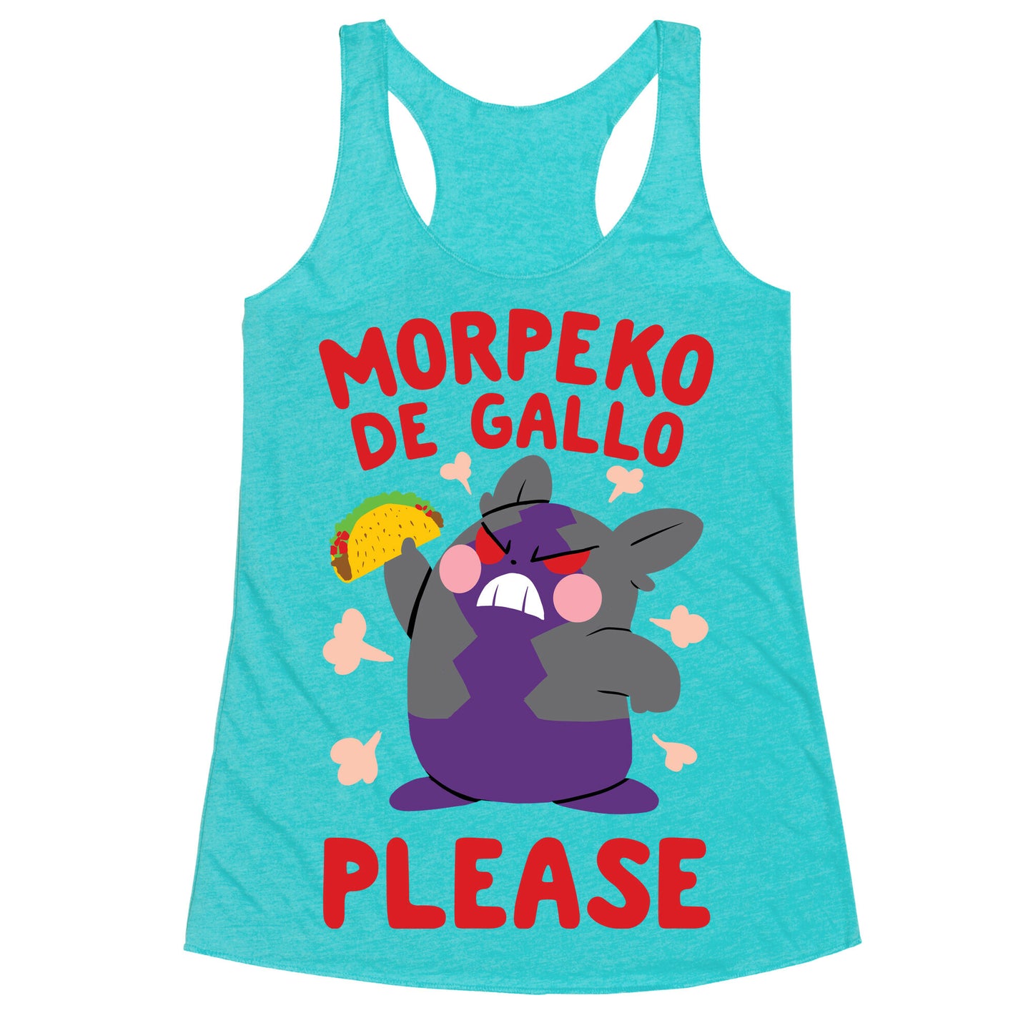 Morpeko De Gallo Please Racerback Tank