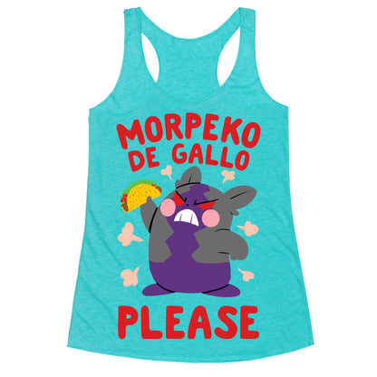 Morpeko De Gallo Please Racerback Tank