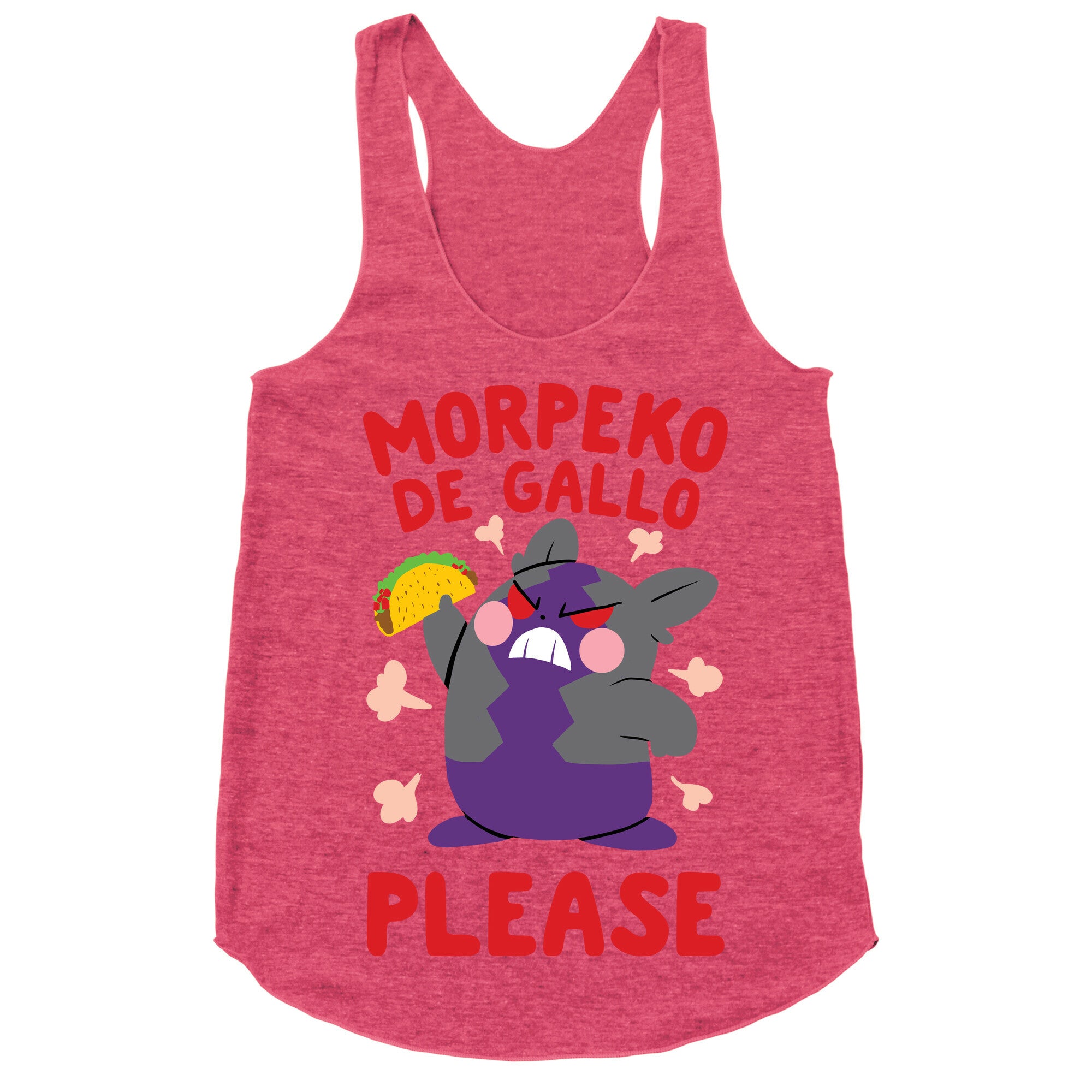 Morpeko De Gallo Please Racerback Tank