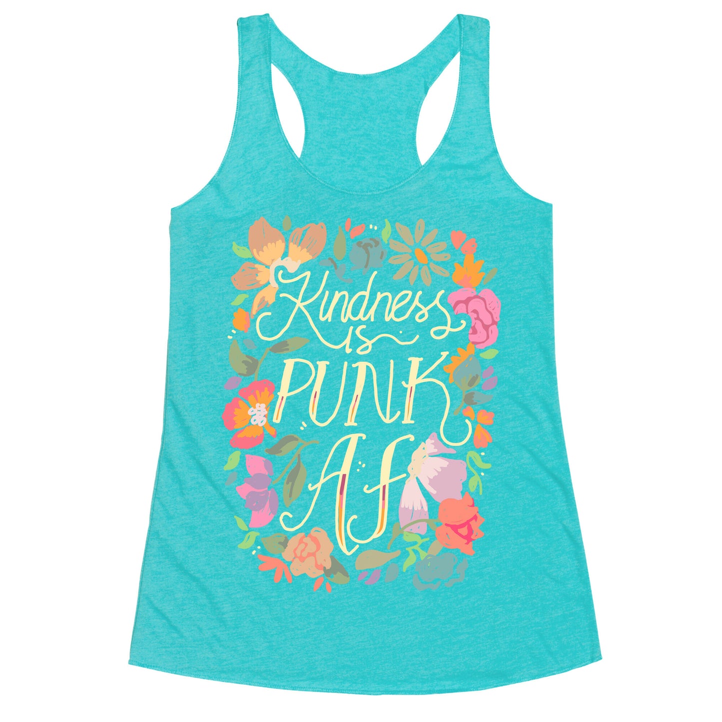 Kindness is Punk AF Racerback Tank