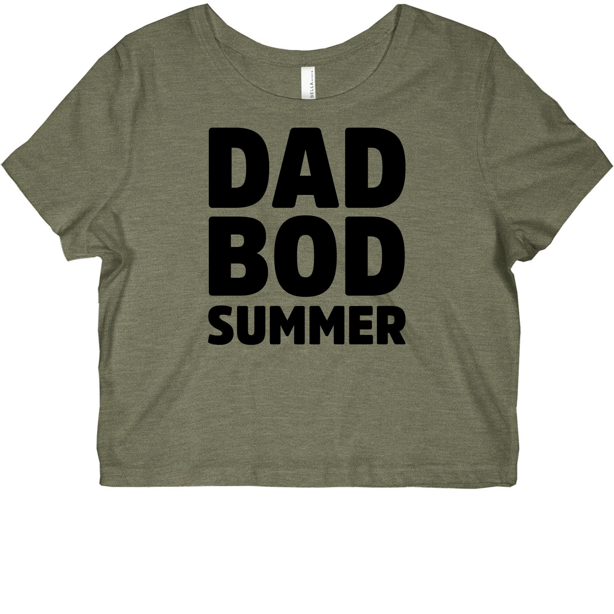 Dad Bod Summer Parody Graphic Baby Tee