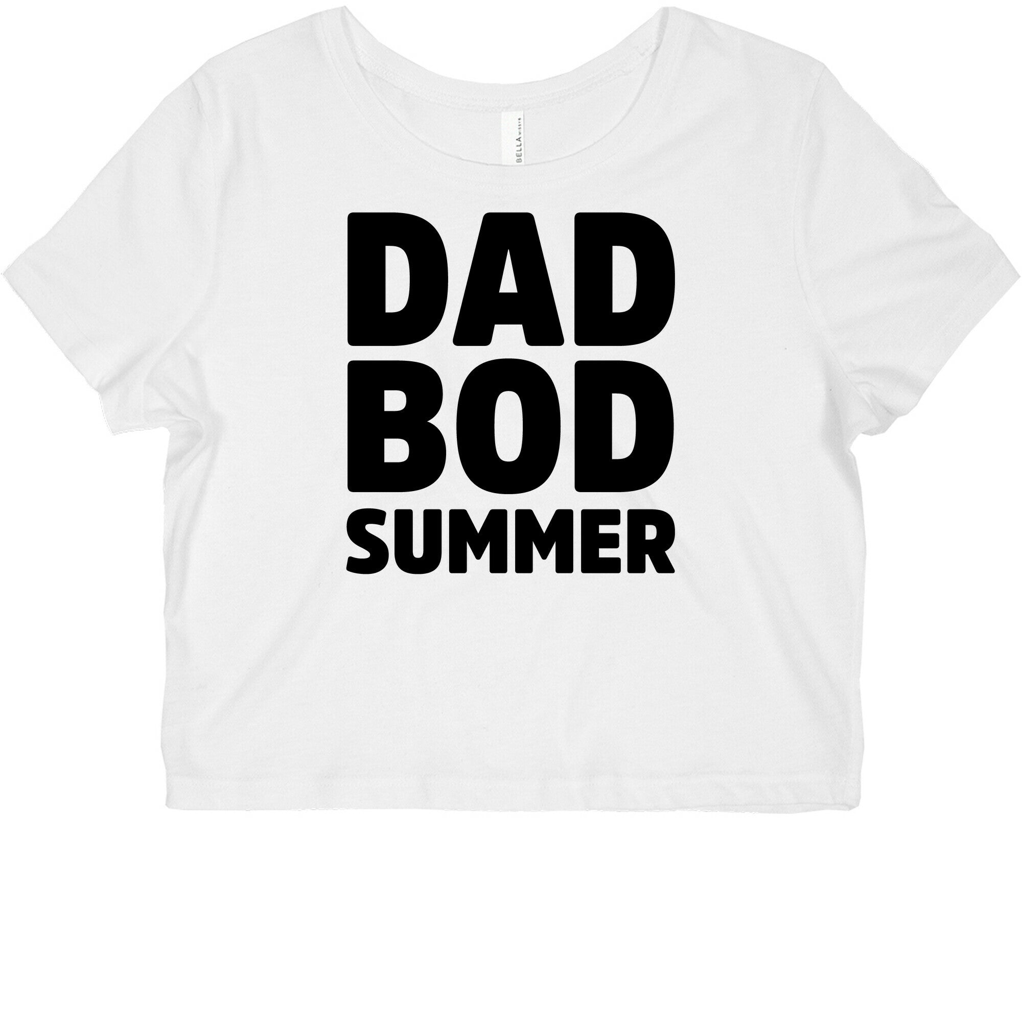 Dad Bod Summer Parody Graphic Baby Tee