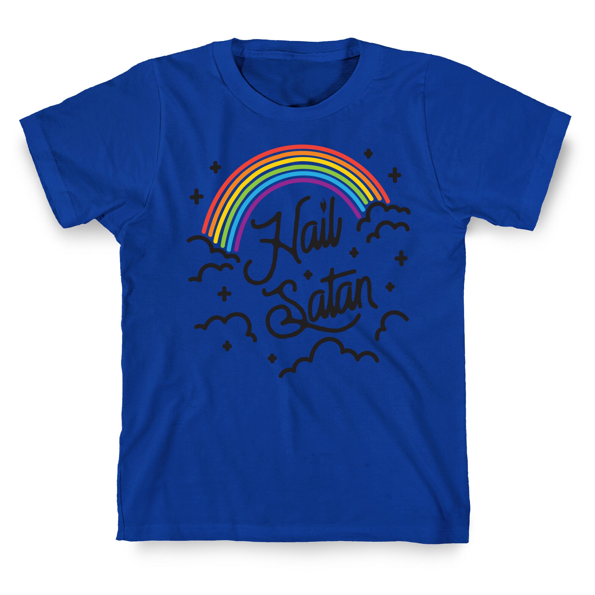 Hail Satan Rainbow T-Shirt