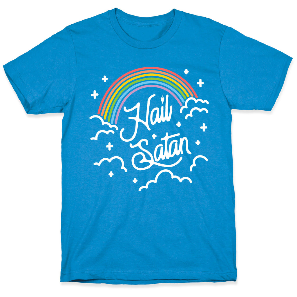 Hail Satan Rainbow T-Shirt