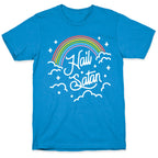 Hail Satan Rainbow T-Shirt