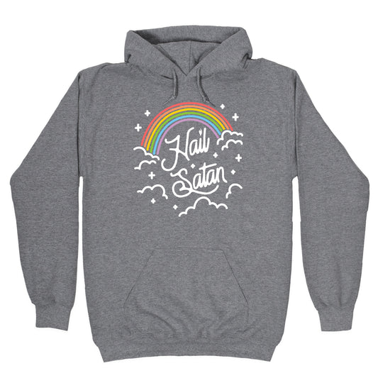 Hail Satan Rainbow Hoodie