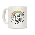 Hail Satan Rainbow Coffee Mug
