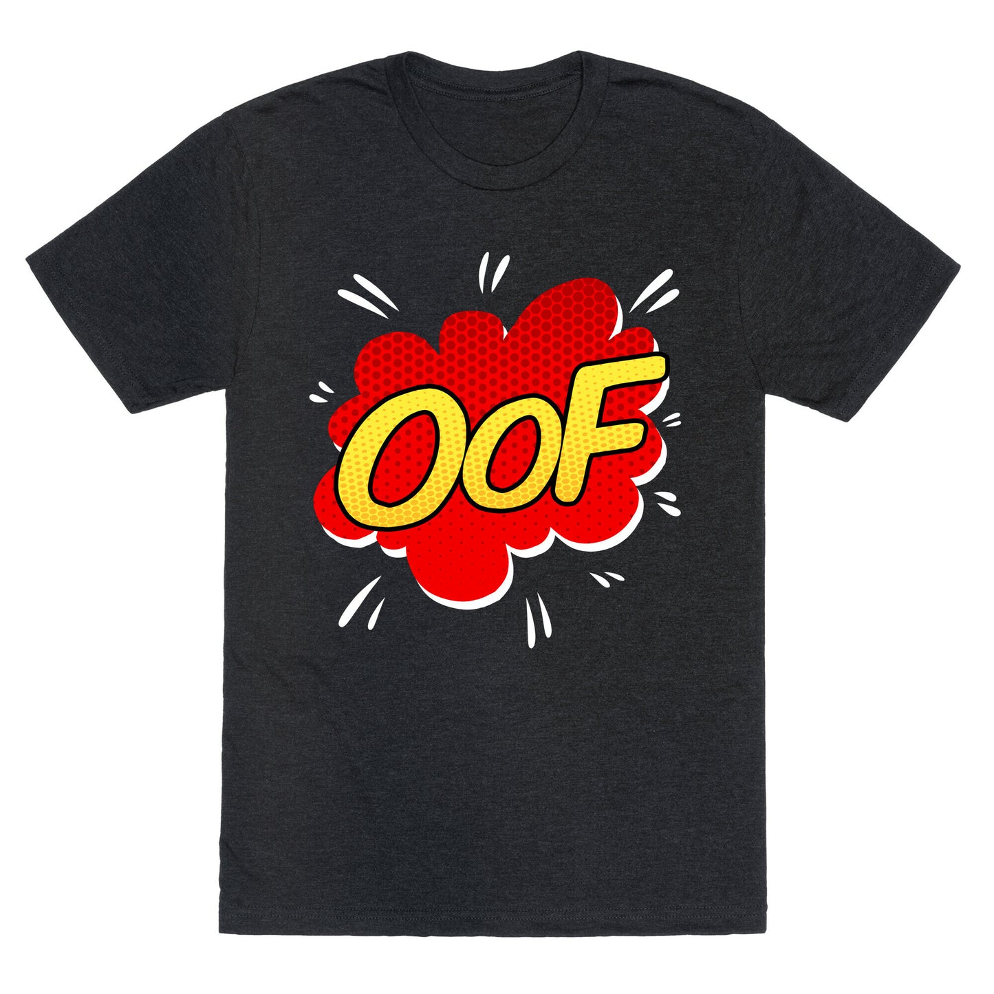 OOF Comic Sound Effect Unisex Triblend Tee