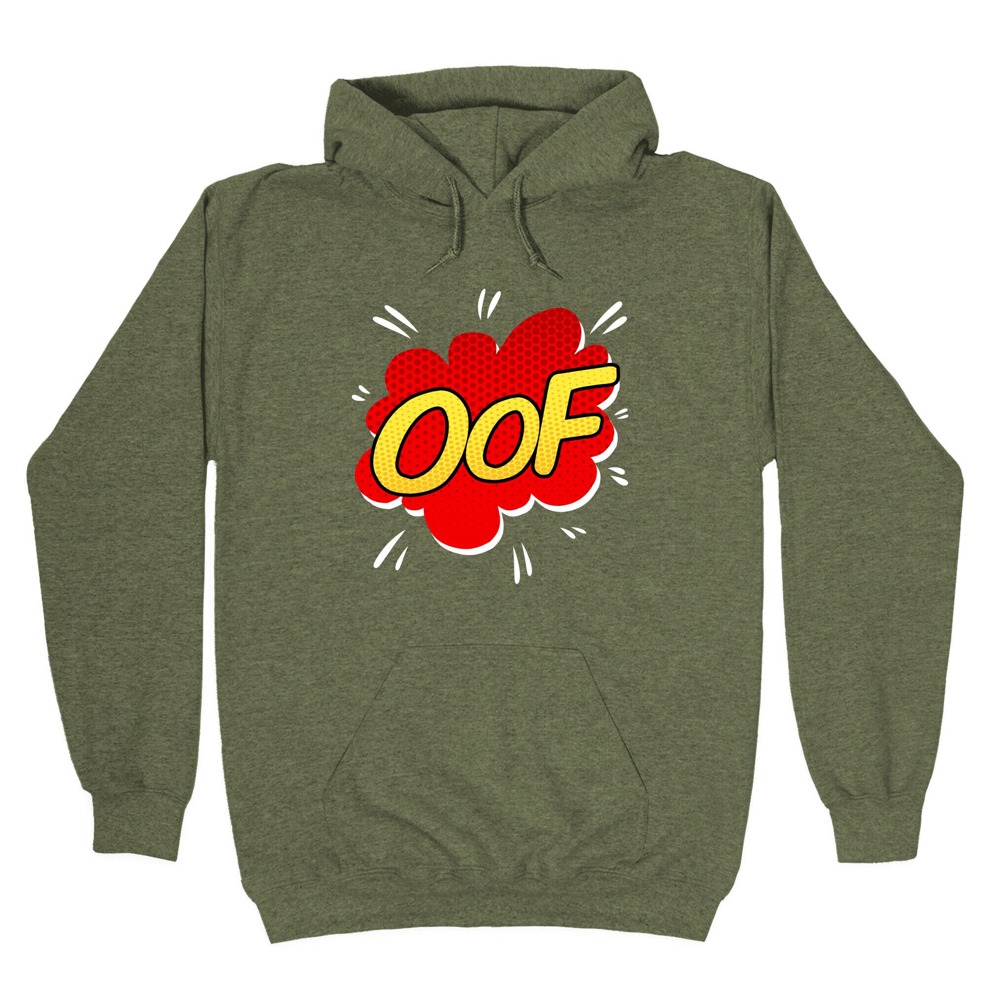 OOF Comic Sound Effect Hoodie