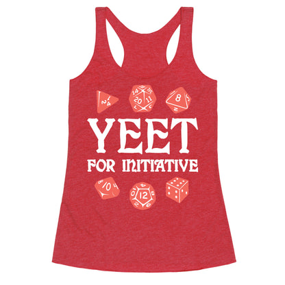 Yeet For Initiative Racerback Tank