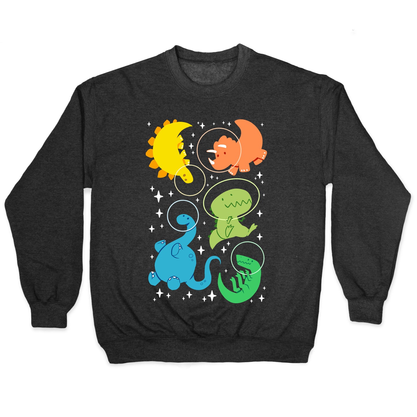 Space Dinos Crewneck Sweatshirt