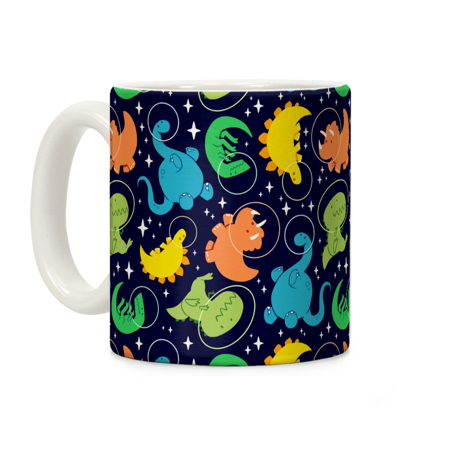 Space Dinos Coffee Mug