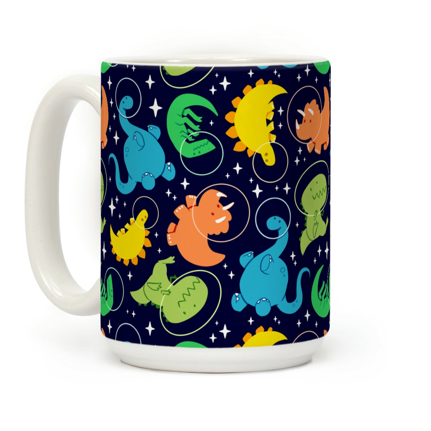 Space Dinos Coffee Mug