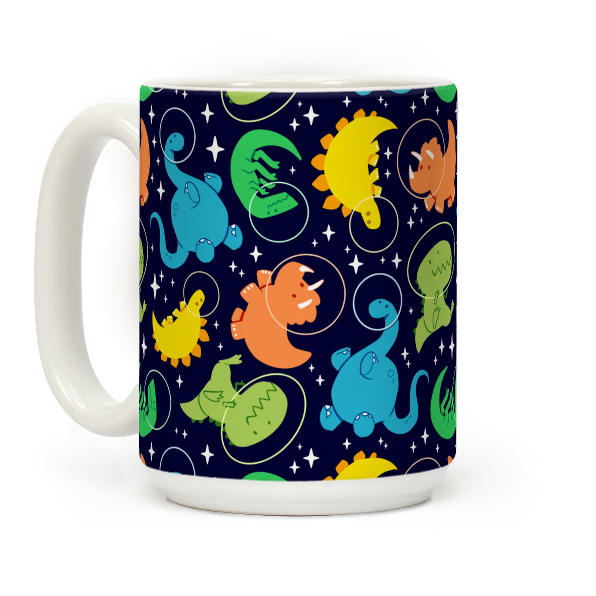 Space Dinos Coffee Mug