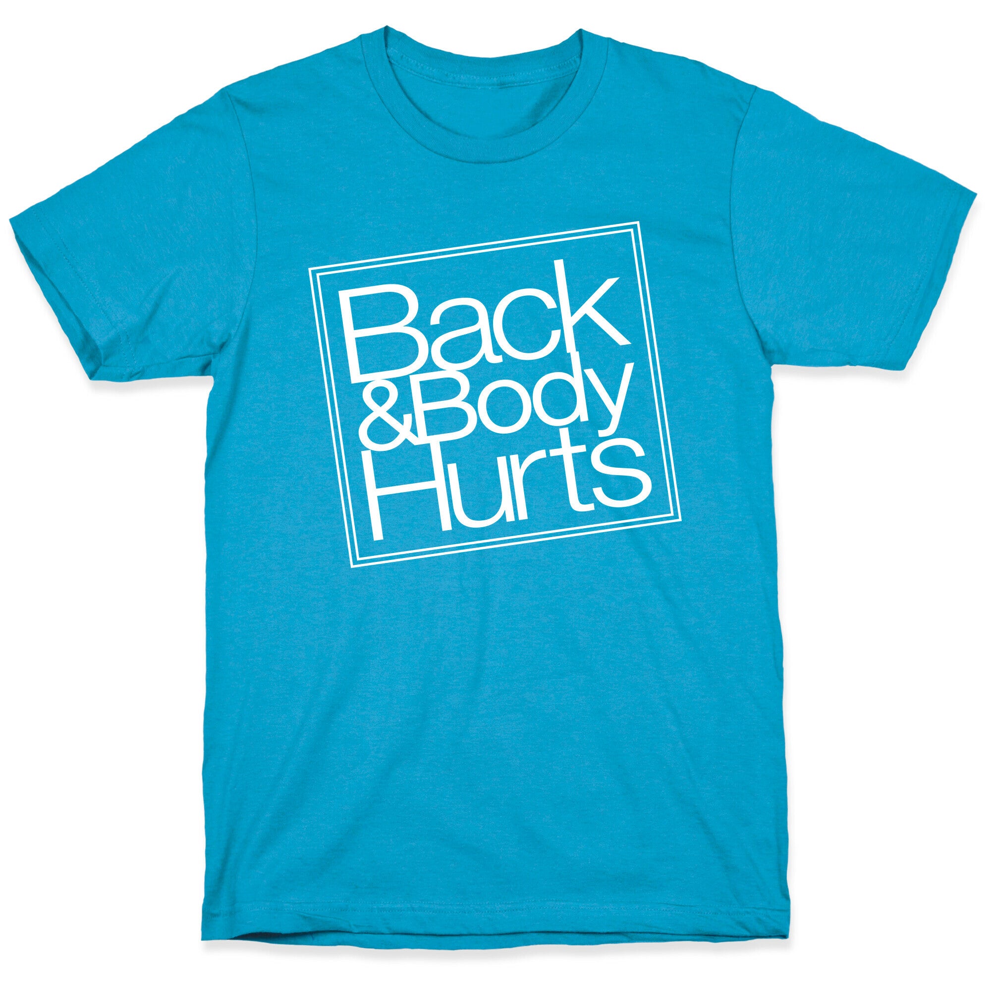 Back & Body Hurts Parody Unisex Triblend Tee