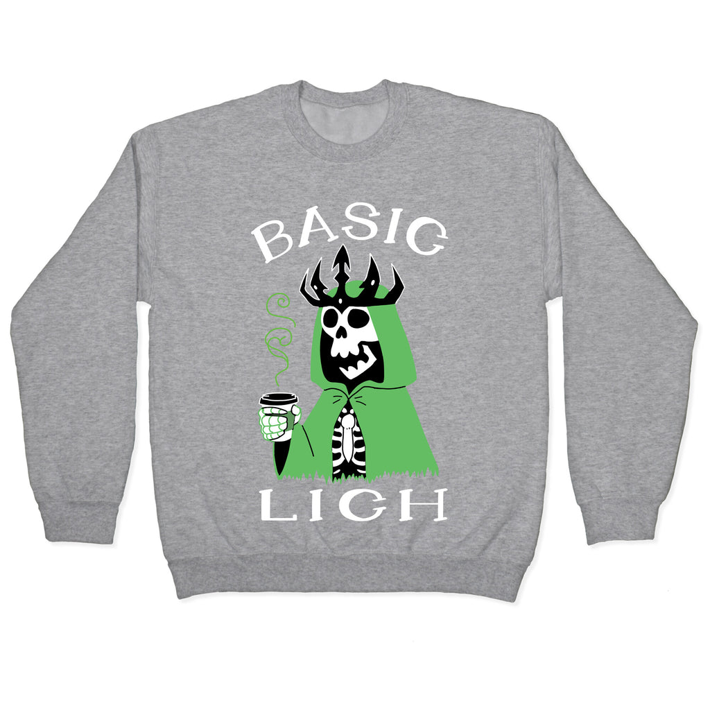 Basic Lich Crewneck Sweatshirt