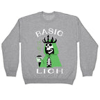 Basic Lich Crewneck Sweatshirt