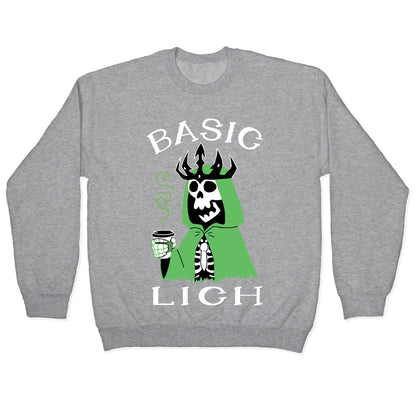 Basic Lich Crewneck Sweatshirt