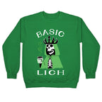 Basic Lich Crewneck Sweatshirt