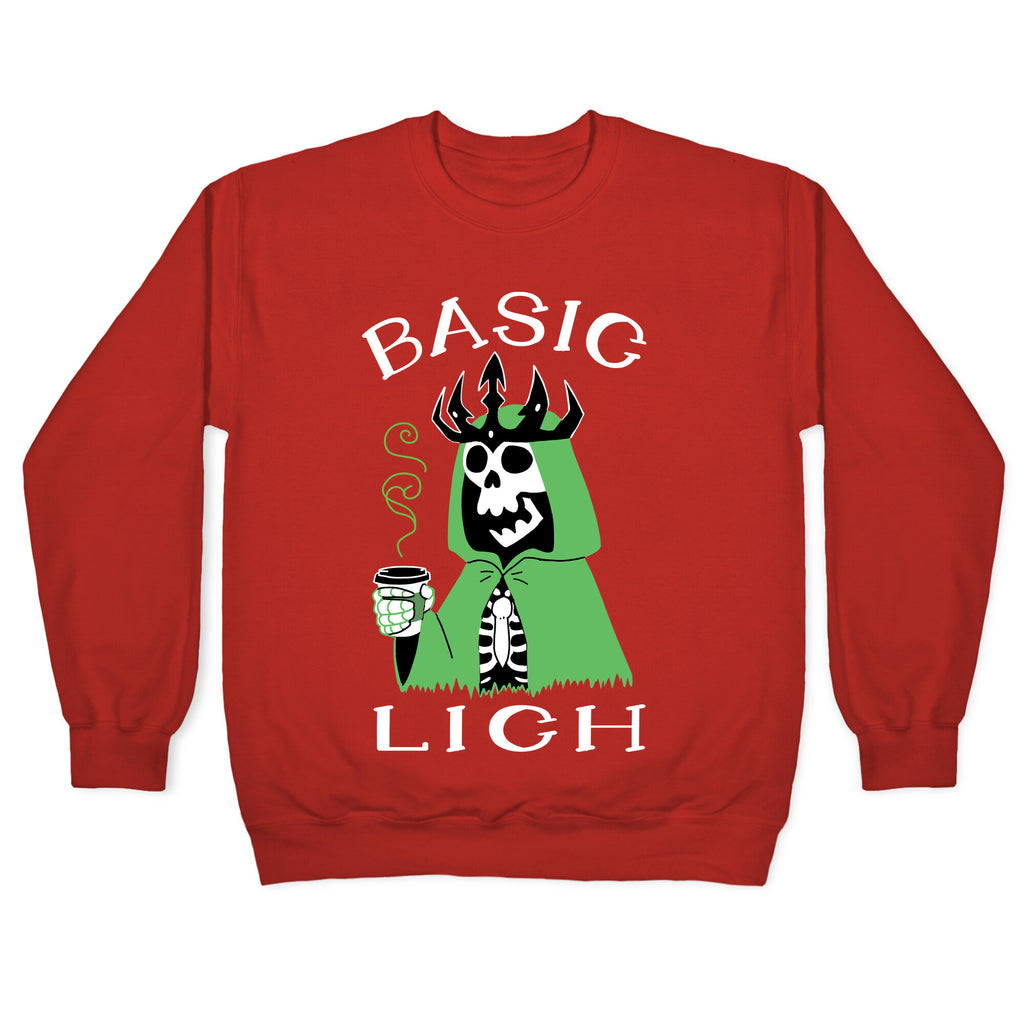 Basic Lich Crewneck Sweatshirt