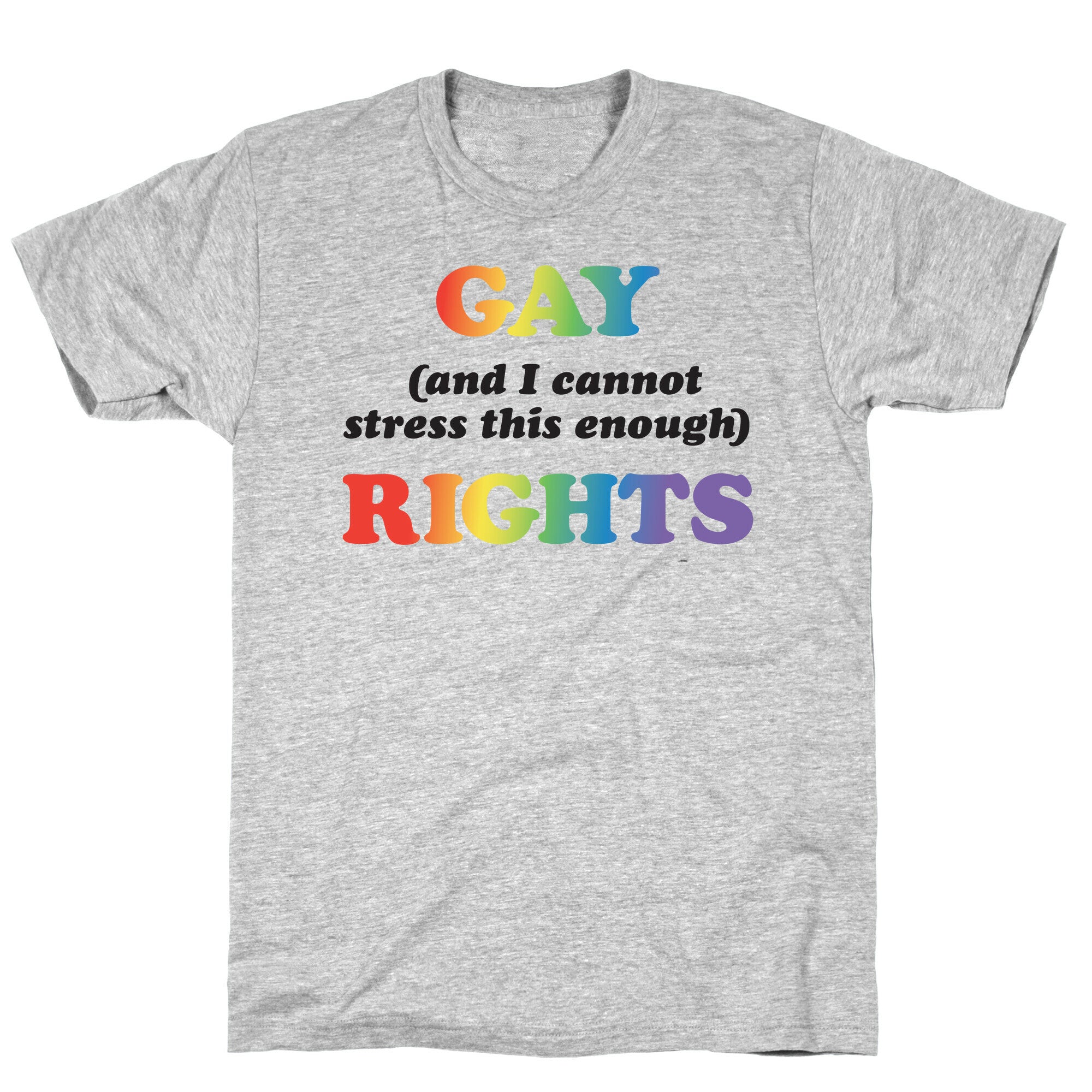 Gay (and I cannot stress this enough) Rights T-Shirt