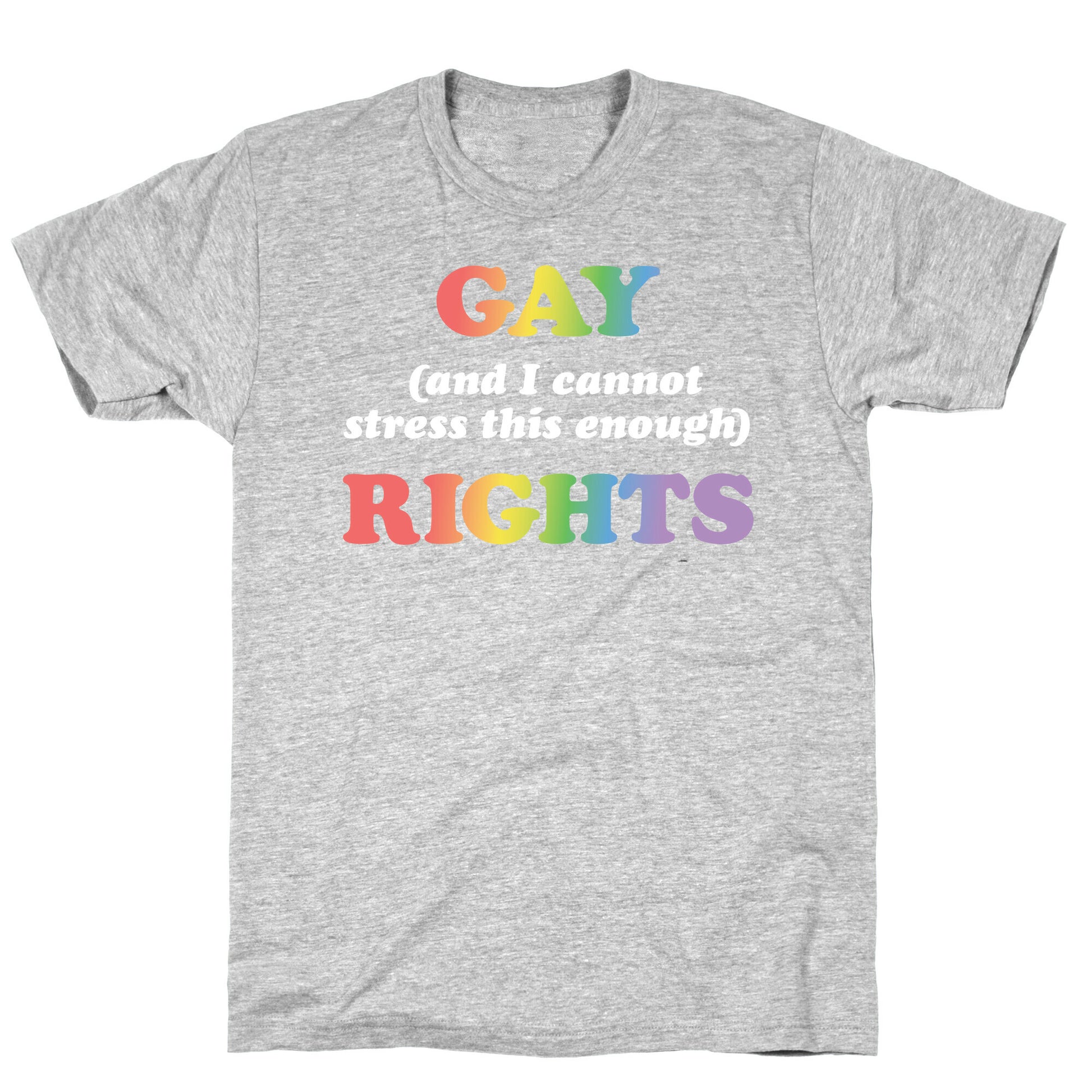 Gay (and I cannot stress this enough) Rights T-Shirt
