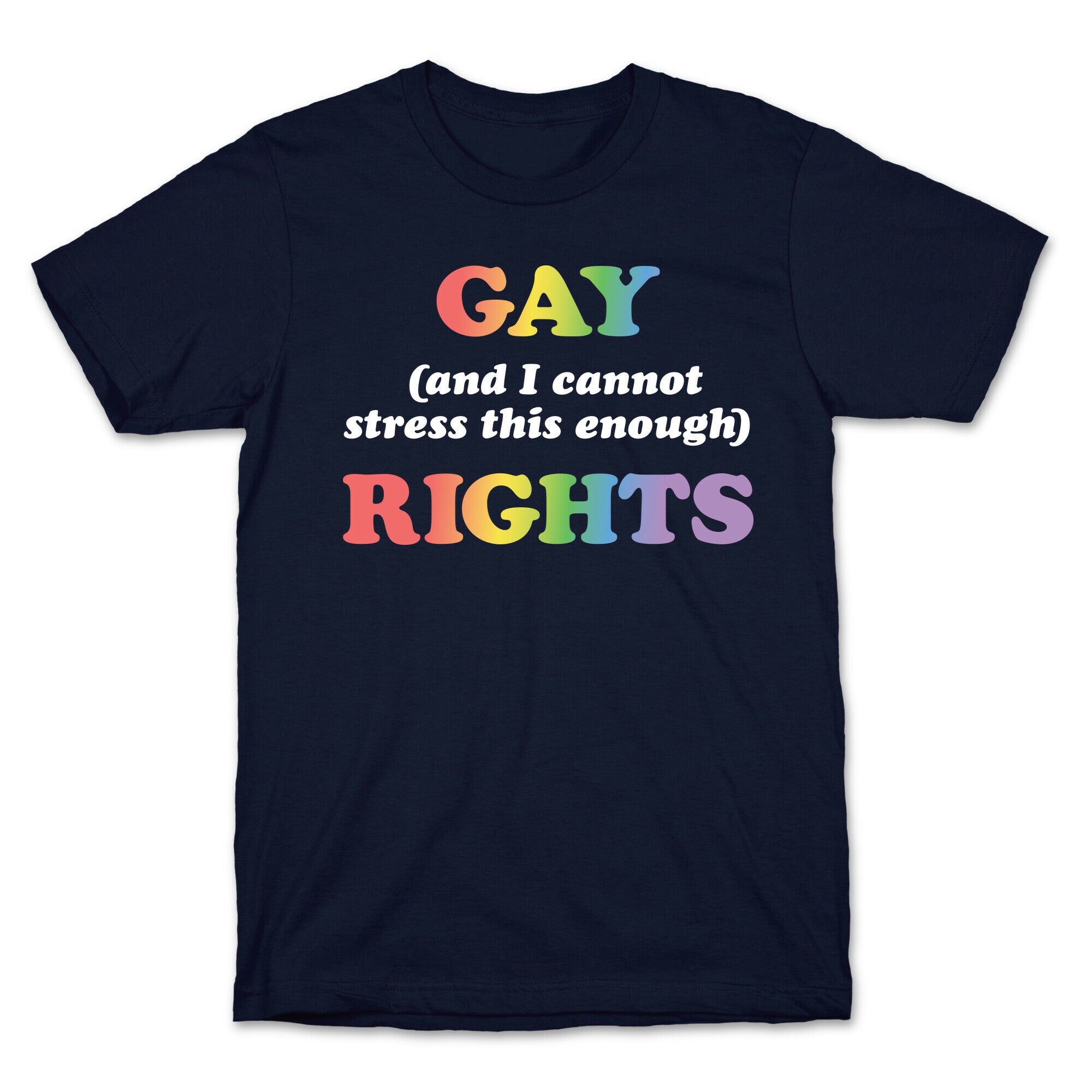 Gay (and I cannot stress this enough) Rights T-Shirt