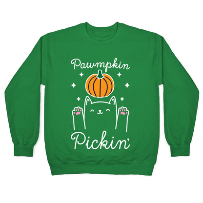 Pawmpkin Pickin' Crewneck Sweatshirt