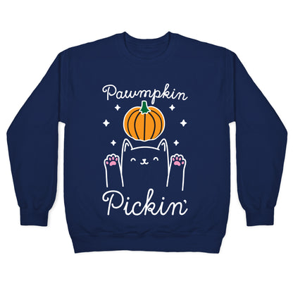 Pawmpkin Pickin' Crewneck Sweatshirt