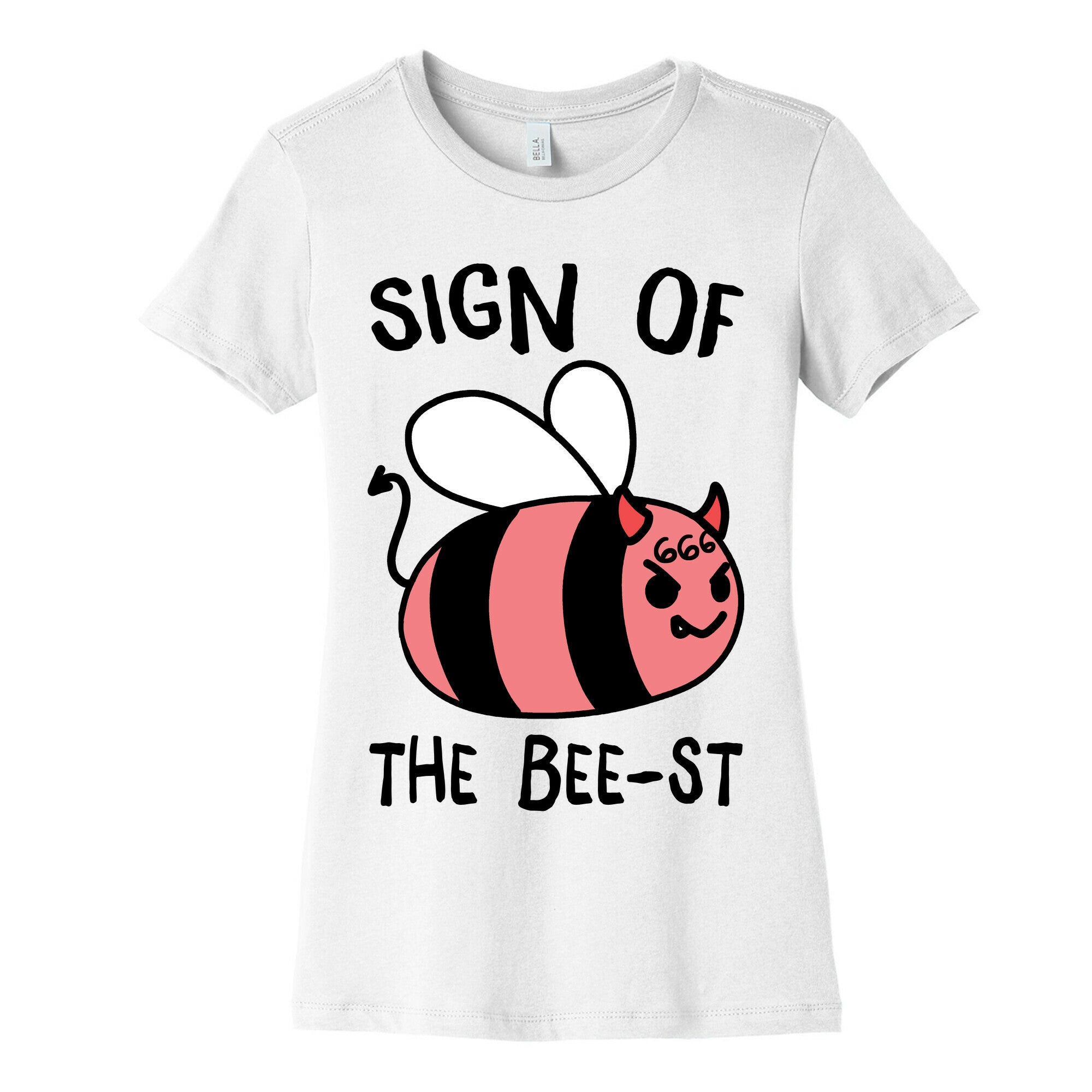 Sign of the Bee-st Women's Cotton Tee