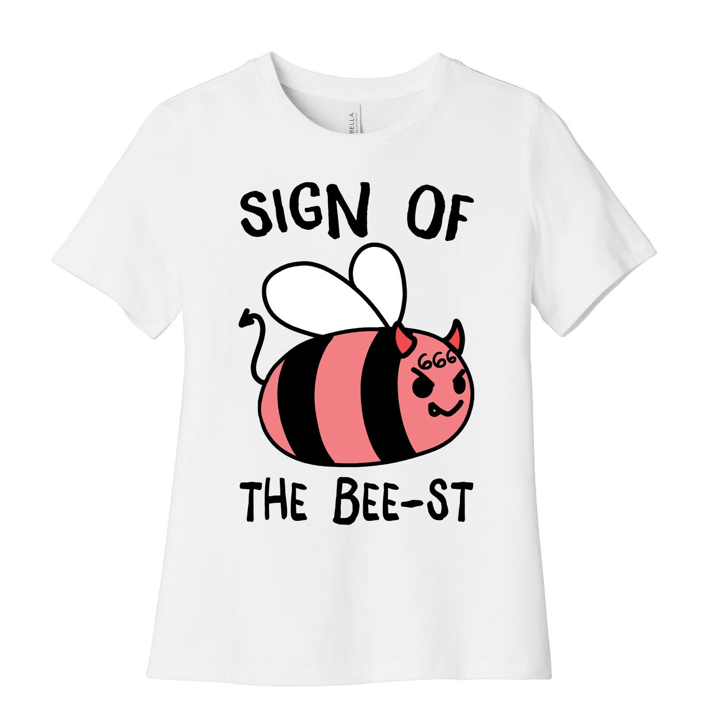 Sign of the Bee-st Women's Cotton Tee