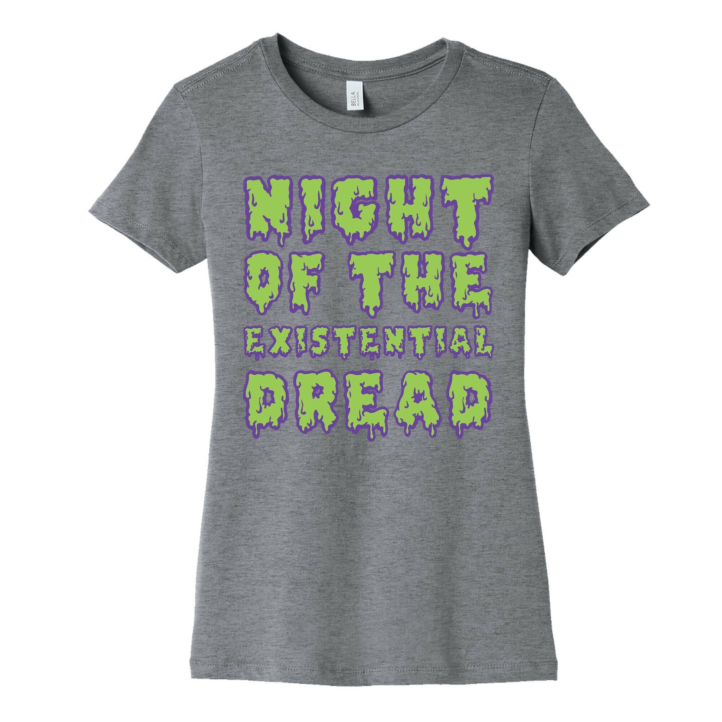 Night of the Existential Dread Women's Cotton Tee