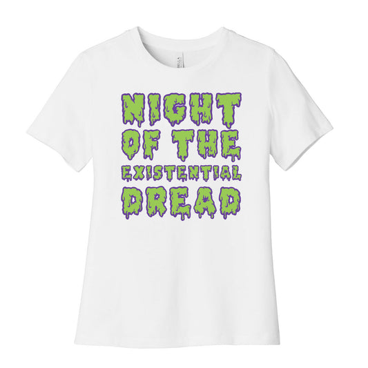 Night of the Existential Dread Women's Cotton Tee