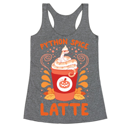 Python Spice Latte Racerback Tank