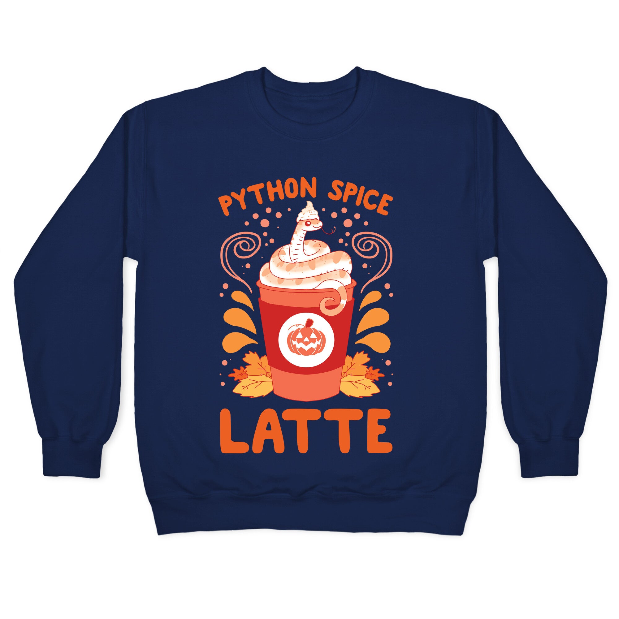Python Spice Latte Crewneck Sweatshirt