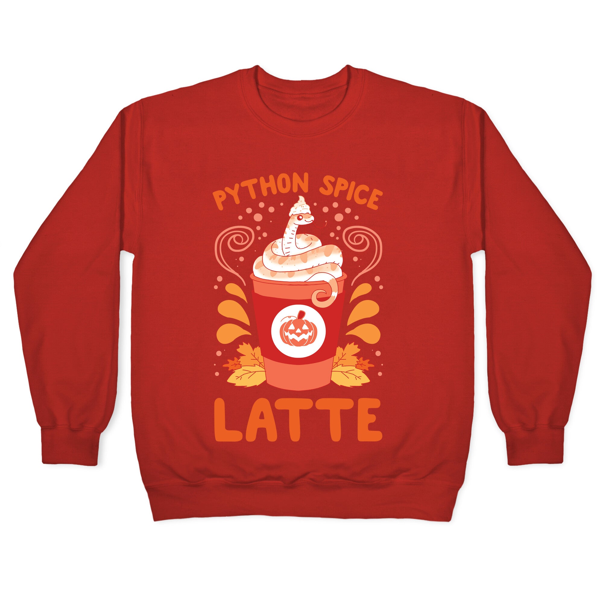 Python Spice Latte Crewneck Sweatshirt