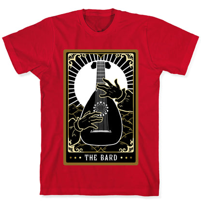 The Bard Tarot Card T-Shirt