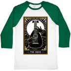 The Bard Tarot Card Baseball Tee