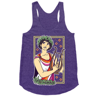 Sappho, Our Lady of Lesbians Racerback Tank
