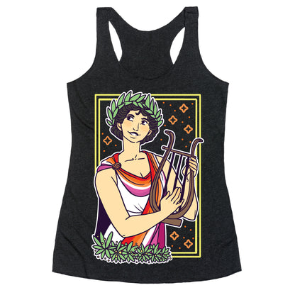 Sappho, Our Lady of Lesbians Racerback Tank