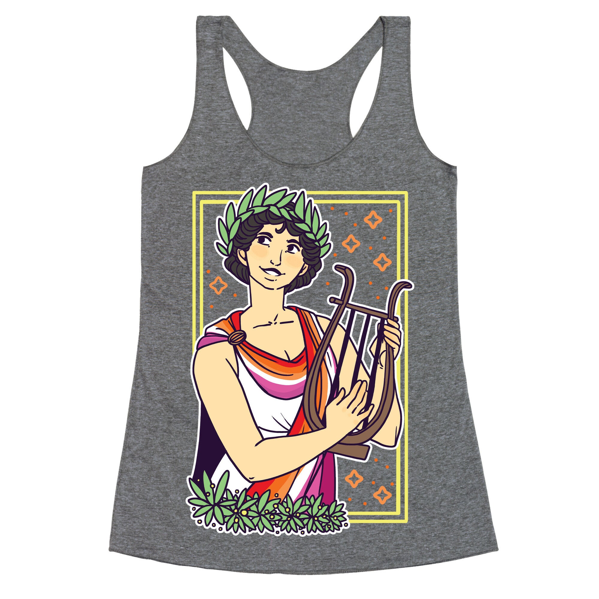Sappho, Our Lady of Lesbians Racerback Tank
