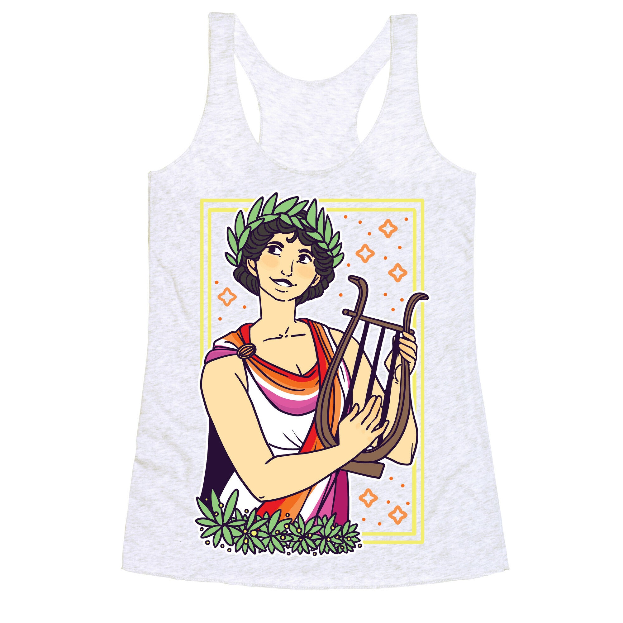 Sappho, Our Lady of Lesbians Racerback Tank