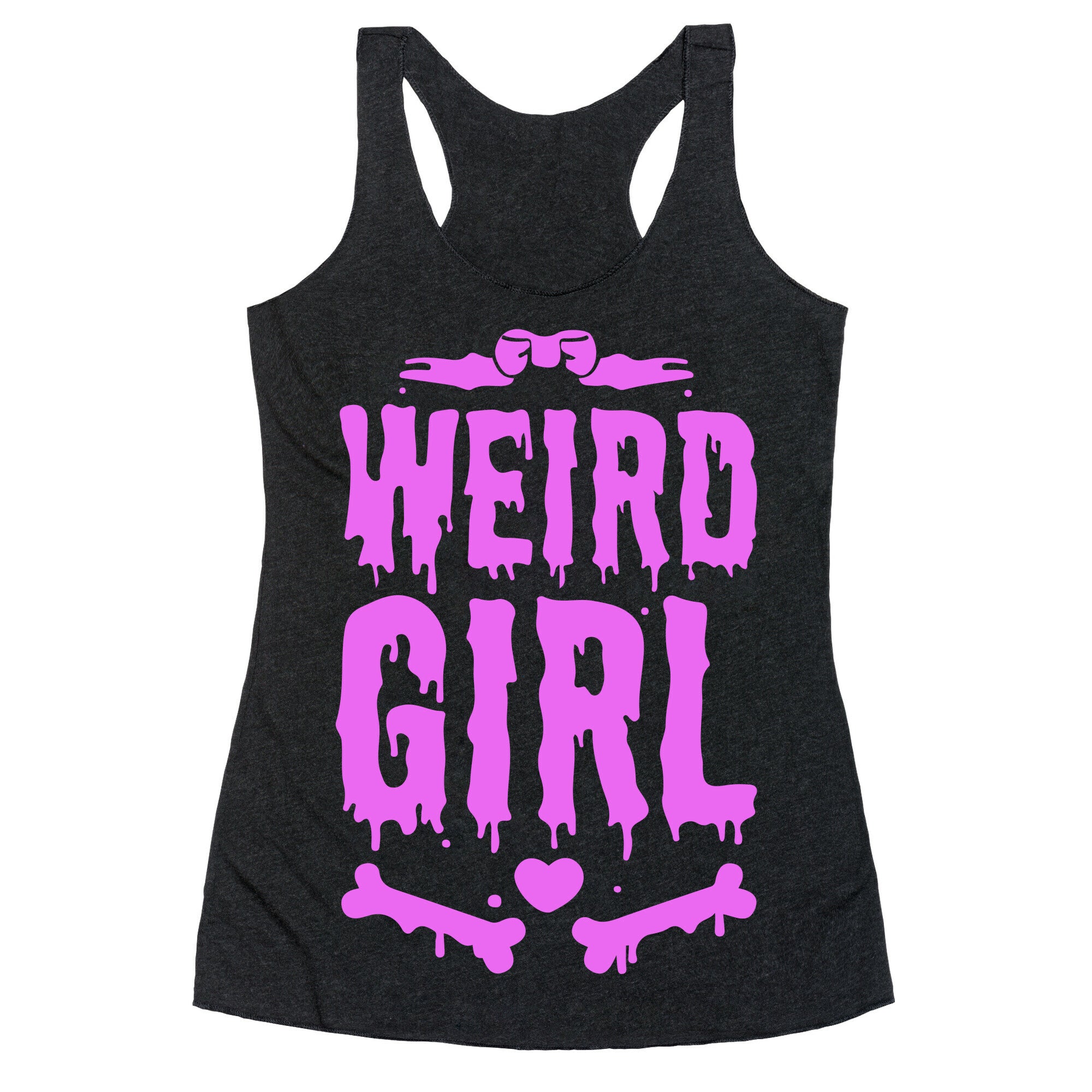 Weird Girl Racerback Tank